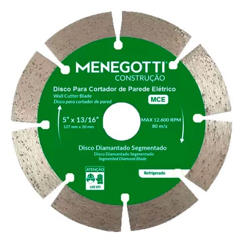 Disco para Cortador de Parede 5" MCE - Menegotti