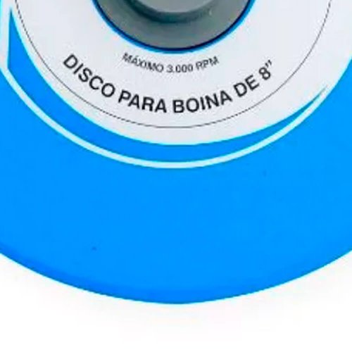 Disco para Politriz em Espuma 8" Azul Com Velcro - Profix