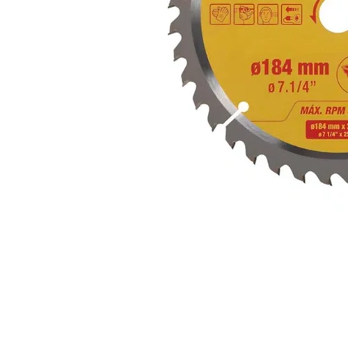 Disco para Serra Circular Metal Duro Madeira 184x20mm para 40 Dentes - Starrett