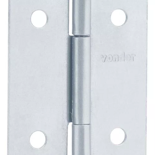 Dobradiça para Porta 2" em Ferro Zincado - Vonder