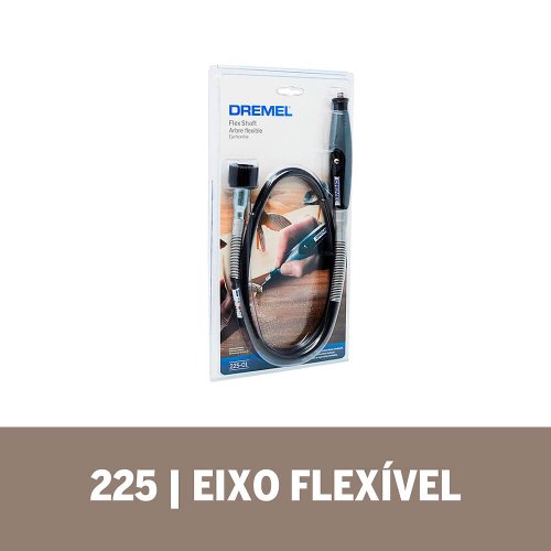 Eixo/ Acoplamento Flexível de Micro Retifica Ref.: 225 - Dremel