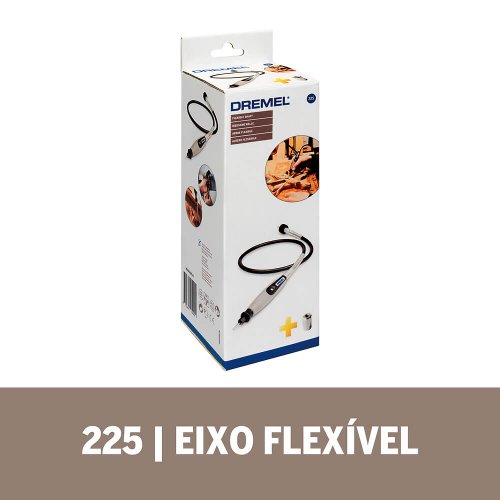 Eixo/ Acoplamento Flexível de Micro Retifica Ref.: 225 - Dremel