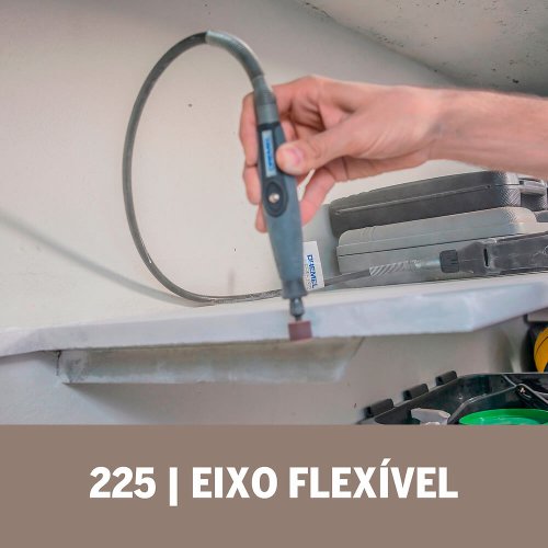 Eixo/ Acoplamento Flexível de Micro Retifica Ref.: 225 - Dremel