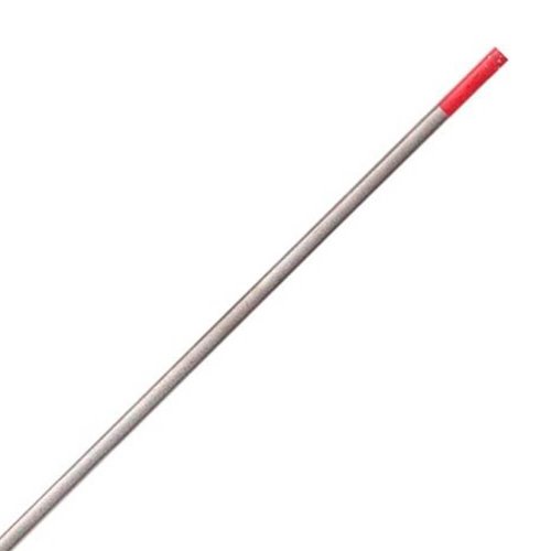 Eletrodo Tungstênio 1/8" 2%TH ENIN Ponta Vermelha - Energyarc