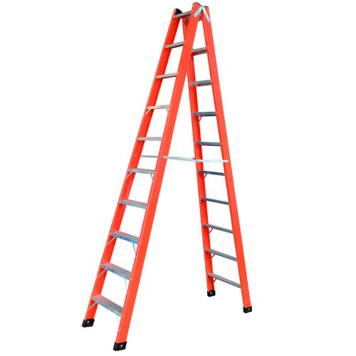 Escada Americana Dupla 10 Degraus 3m - W Bertolo