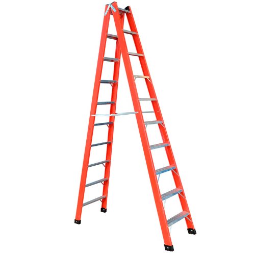 Escada Americana Dupla 10 Degraus 3m - W Bertolo
