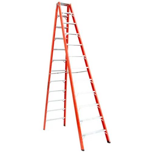 Escada Americana Dupla Fibra de Vidro 12D 3,60m - Esca-Fort