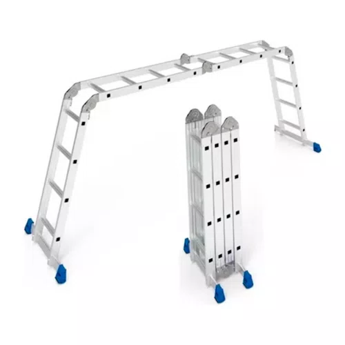 Escada Articulada Multifuncional com 16 Degraus - Real Escadas
