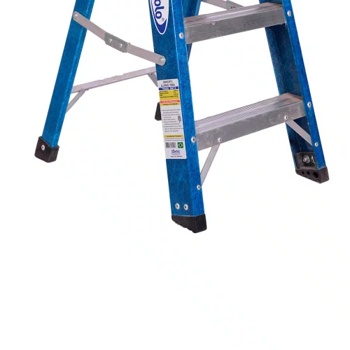 Escada Banqueta Azul 0.60m 3 Degraus - W Bertolo