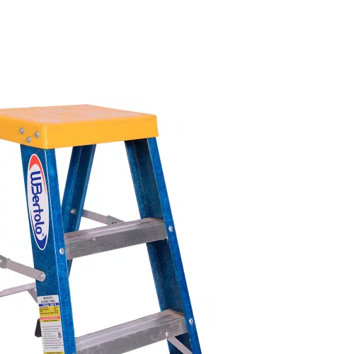 Escada Banqueta Azul 0.60m 3 Degraus - W Bertolo