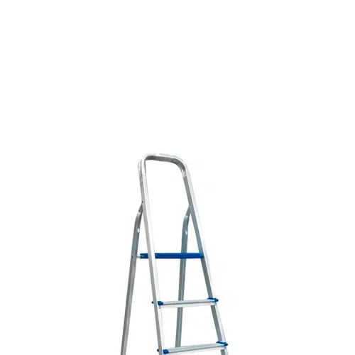 Escada Doméstica de Alumínio com 7 Degraus - Real Escadas