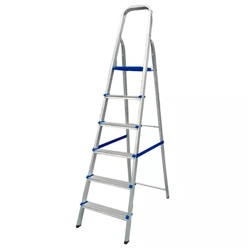 Escada Doméstica de Alumínio com 7 Degraus - Real Escadas
