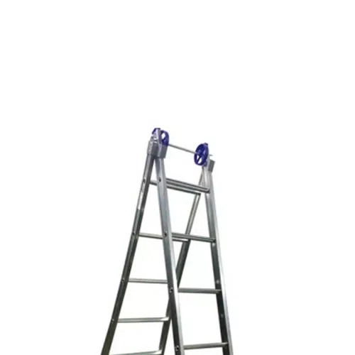 Escada Extensiva Dupla de Alumínio com 6 Degraus - Real Escadas