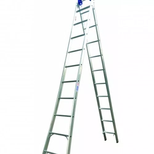 Escada Extensível de Alumínio com 9 Degraus - Real Escadas