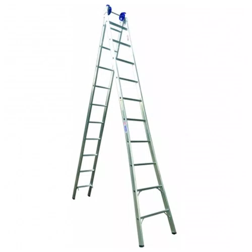 Escada Extensível de Alumínio com 9 Degraus - Real Escadas