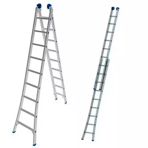 Escada Extensível de Alumínio com 9 Degraus - Real Escadas