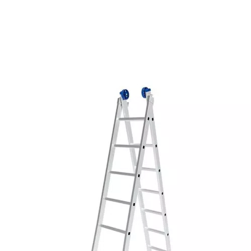 Escada Extensível Dupla de Alumínio de 8 Degraus - Real Escadas
