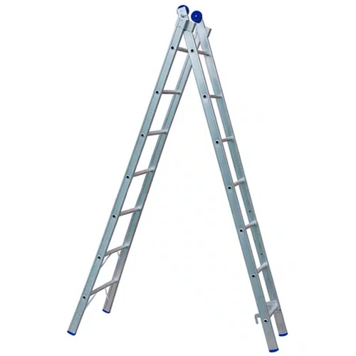 Escada Extensível Dupla de Alumínio de 8 Degraus - Real Escadas
