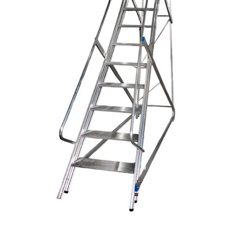 Escada Plataforma Trepadeira 11 Degraus 3m - Real Escadas