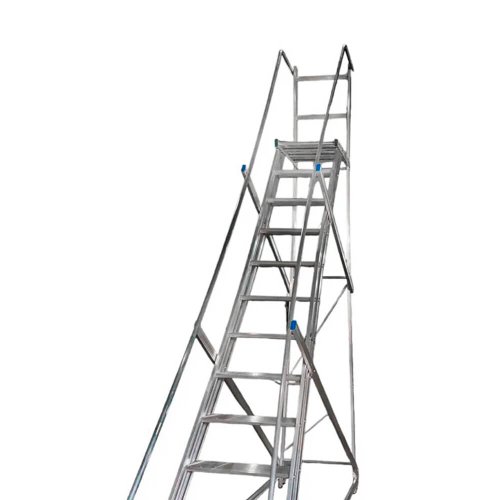 Escada Plataforma Trepadeira 11 Degraus 3m - Real Escadas