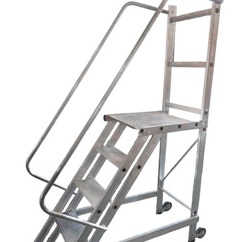 Escada Plataforma Trepadeira 3 Degraus 1m - Real Escadas