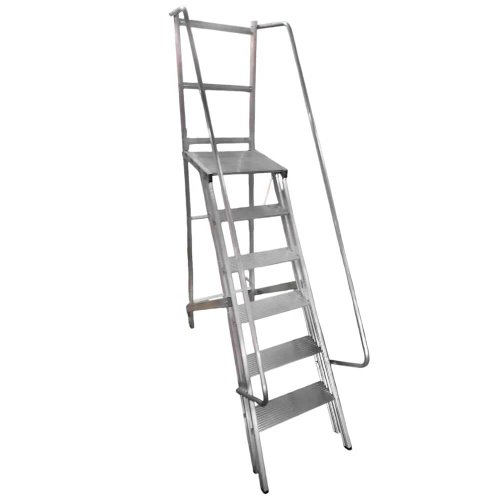 Escada Plataforma Trepadeira 5 Degraus 1,50m - Real Escadas