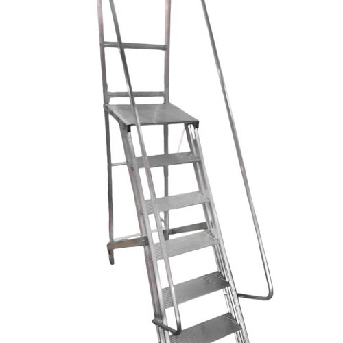 Escada Plataforma Trepadeira 5 Degraus 1,50m - Real Escadas