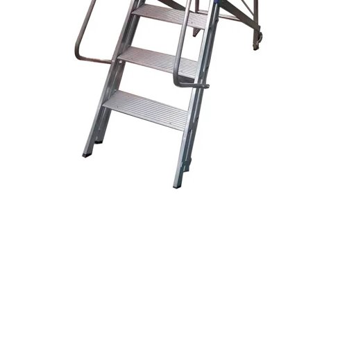 Escada Plataforma Trepadeira 6 Degraus 1,75m - Real Escadas