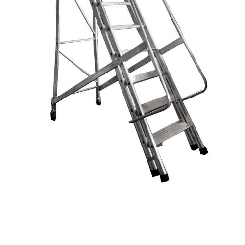 Escada Plataforma Trepadeira 7 Degraus 2m - Real Escadas