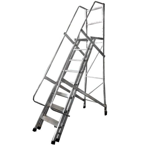 Escada Plataforma Trepadeira 7 Degraus 2m - Real Escadas