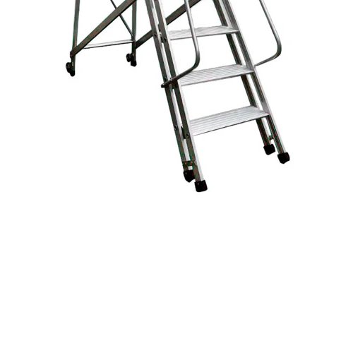 Escada Plataforma Trepadeira 9 Degraus 2,50m - Real Escadas