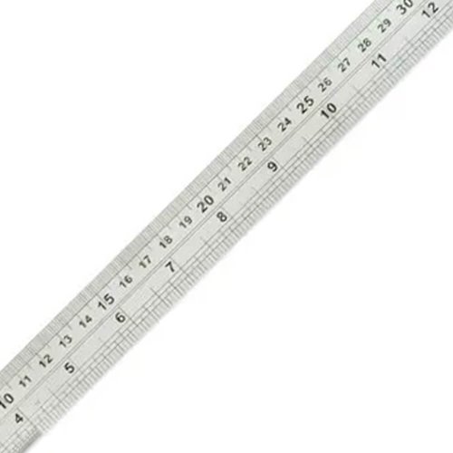 Escala de Aço Inox 1000mm - 112.0005 - Zaas