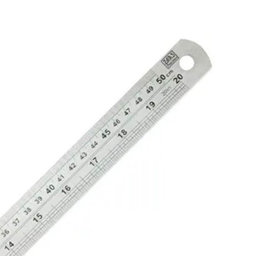 Escala de Aço Inox 1000mm - 112.0005 - Zaas