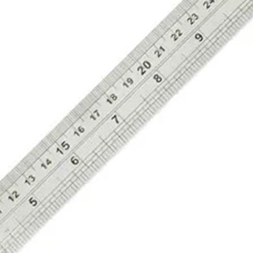 Escala de Aço Inox 300mm - 112.0002 - Zaas