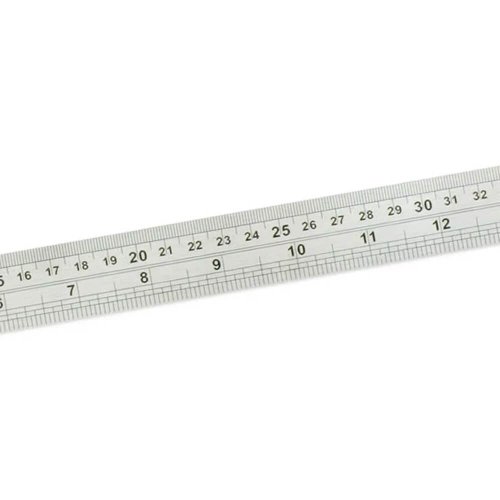 Escala de Aço Inox 300mm - 112.0002 - Zaas