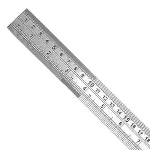 Escala de Aço Inox 500mm - 112.0003 - Zaas