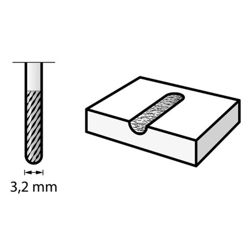 Escariador 1/8" (3,2 mm) Ref.: 9903 - Dremel