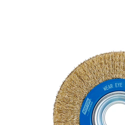Escova de Aço Circular Ondulada 152,4 x 25,4mm - Norton