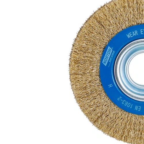 Escova de Aço Circular Ondulada 152,4 x 25,4mm - Norton