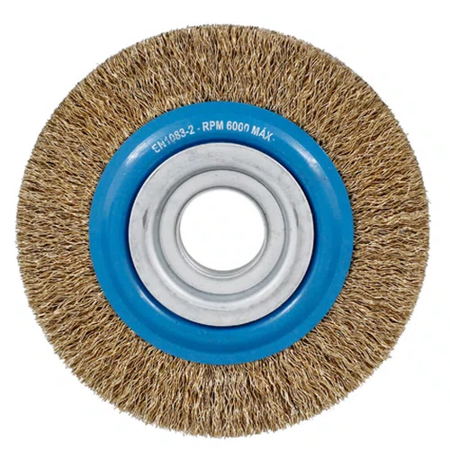Escova de Aço Circular Ondulada Aço Carbonato Latonado - Norton Escova de Aço Circular Ondulada Aço Carbonato Latonado - Norton