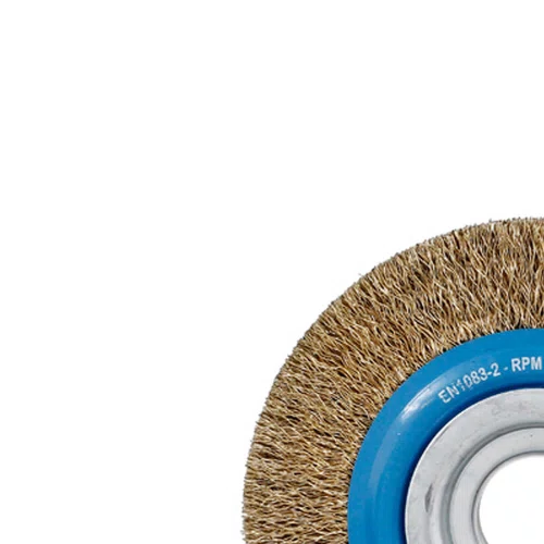 Escova de Aço Circular Ondulada Aço Carbonato Latonado - Norton