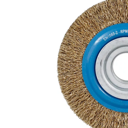 Escova de Aço Circular Ondulada Aço Carbonato Latonado - Norton