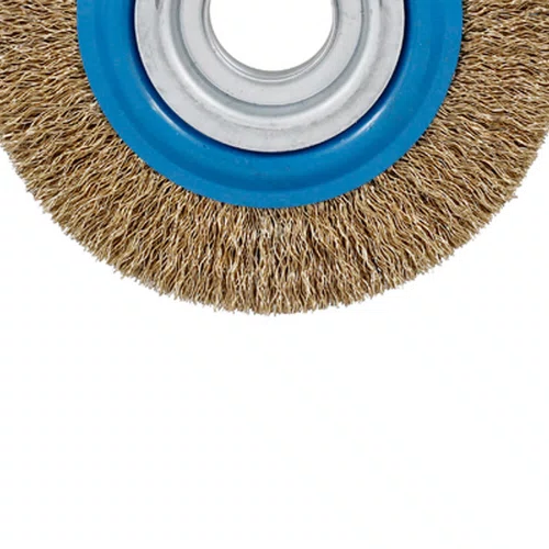 Escova de Aço Circular Ondulada Aço Carbonato Latonado - Norton