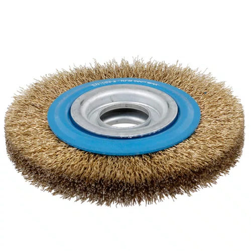 Escova de Aço Circular Ondulada Aço Carbonato Latonado - Norton