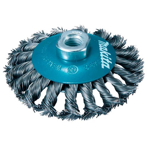 Escova de Aço Côncova 115mm x M14 - D-39883 - Makita