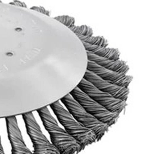 Escova de Aço para Roçadeira 0 150MM Furo 25MM - Terra