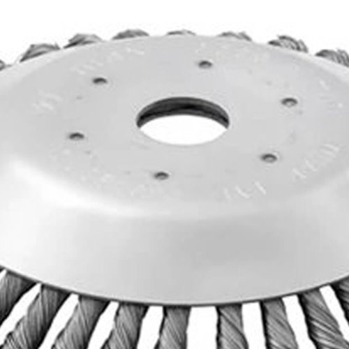Escova de Aço para Roçadeira 0 150MM Furo 25MM - Terra