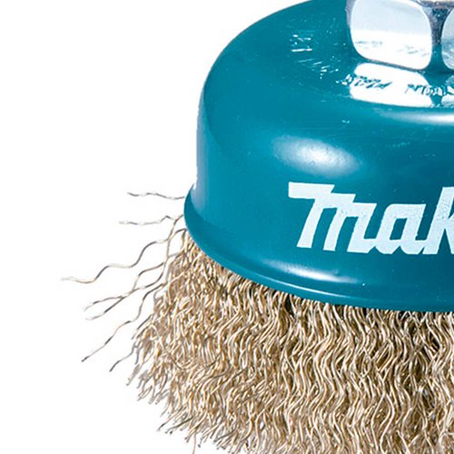 Escova de Aço Tipo Copo 75mm M14 Ondulado - Makita
