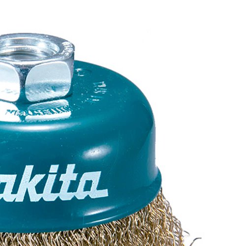 Escova de Aço Tipo Copo 75mm M14 Ondulado - Makita