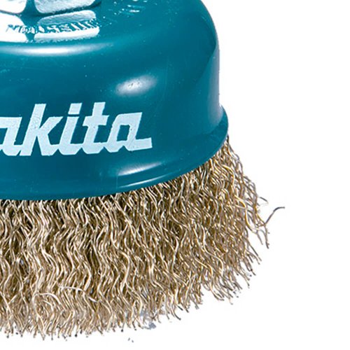 Escova de Aço Tipo Copo 75mm M14 Ondulado - Makita